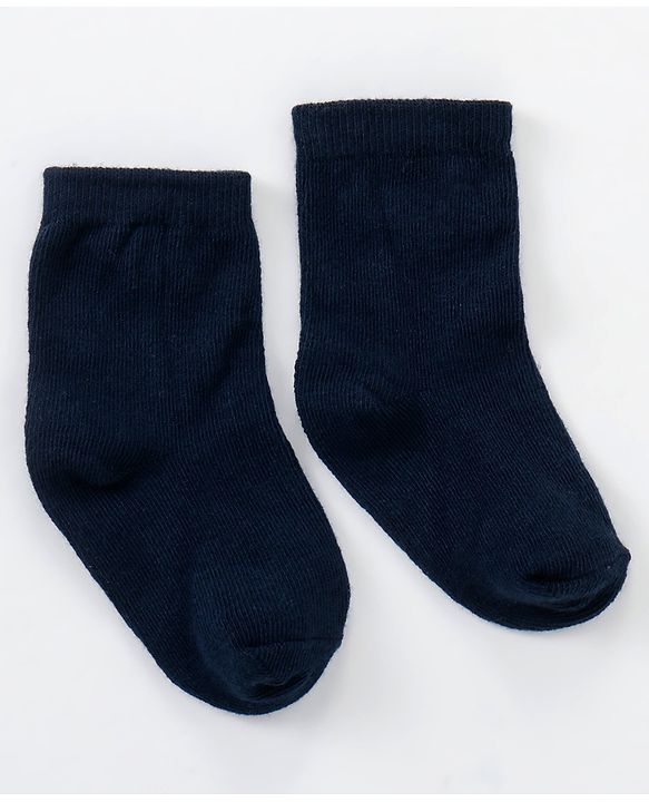 Cutewalk By Babyhug Anti Bacterial Ankle Length Non Terry Socks Heart Design Pack of 5 - Multicolour