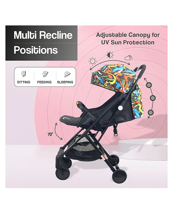 R for Rabbit Pocket Stroller Lite Black Online in India Buy at Best Price from FirstCry 12796068