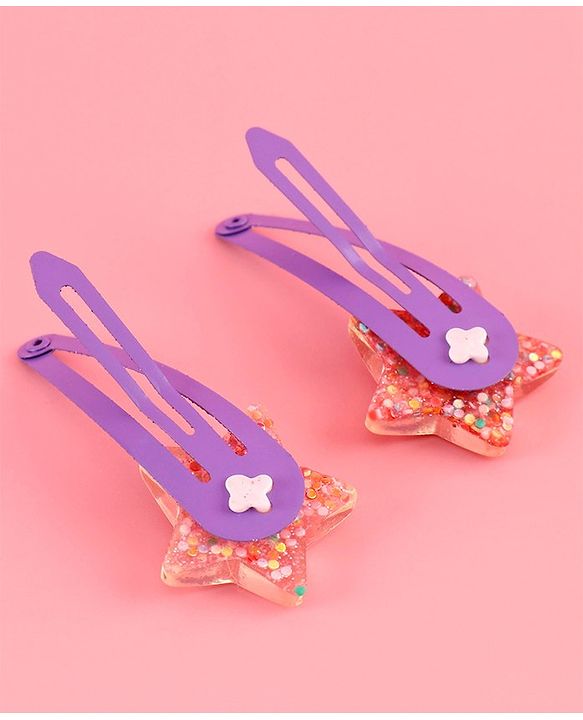 Babyhug Snap Clips Pack of 6 - Multicolor