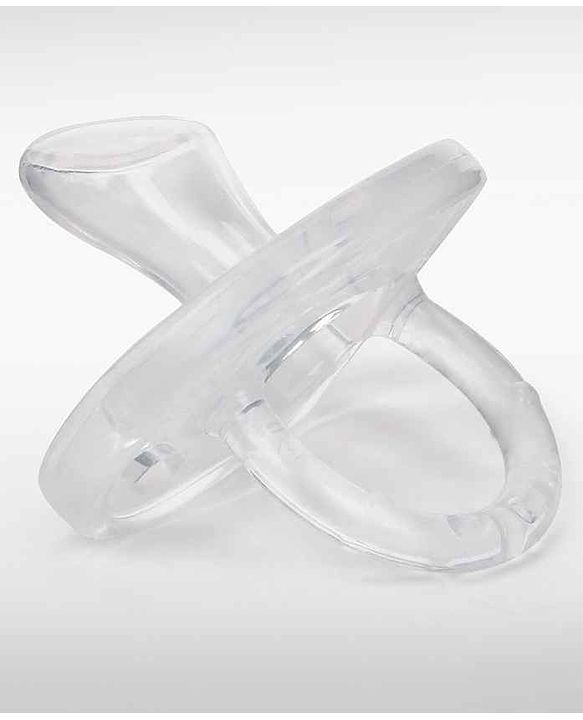 Babyhug Full Silicone Orthodontic Soother with Protective Cover  Turquoise | BPA Free | Gentle on Gums | Easy to Sterilize |Psychological Breathing