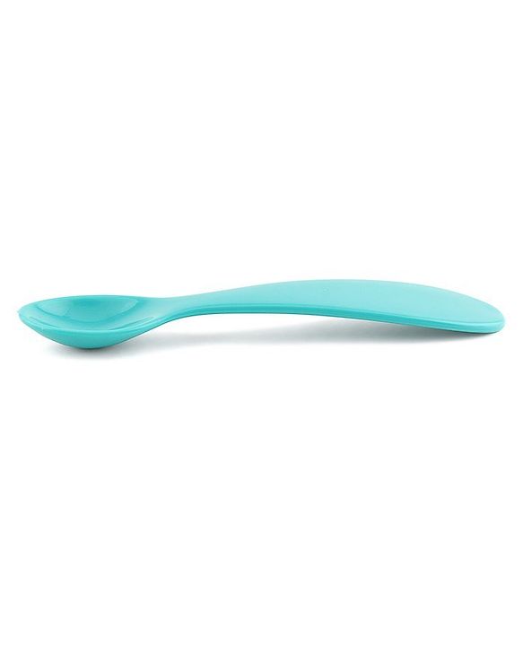 Babyhug Feeding Bowl with Soft Tip Spoon  220 ml - Turquoise Green | BPA Free | Travel-Friendly | Easy-Grip | No Phthalates | Food Grade