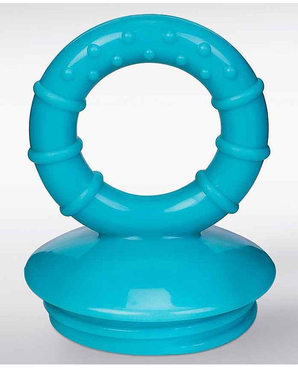 Babyhug 2-in-1 Fruit & Food Nibbler with Mesh and Silicone Sac  | Safe | BPA Free | Baby Feeder | Soft Silicone
