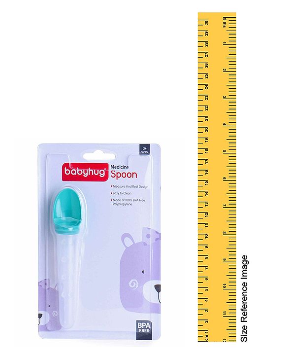 Babyhug Medicine Spoon - Green