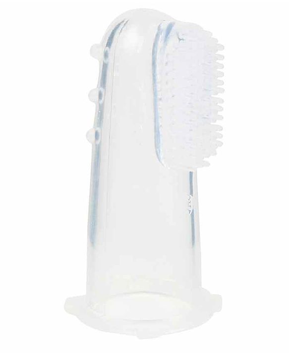Babyhug Silicone Finger Toothbrush with Protective Case for Babies  Soft Gum Cleaner | BPA Free | For Infant Oral Care
