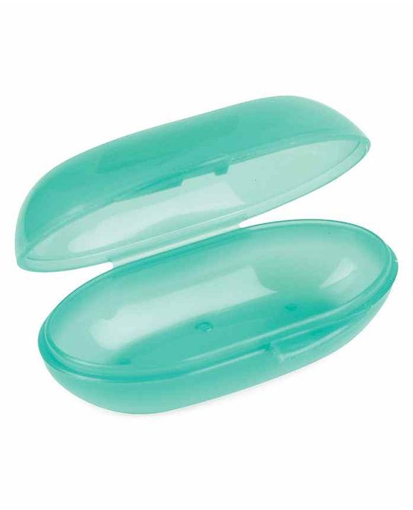 Babyhug Silicone Finger Toothbrush with Protective Case for Babies  Soft Gum Cleaner | BPA Free | For Infant Oral Care
