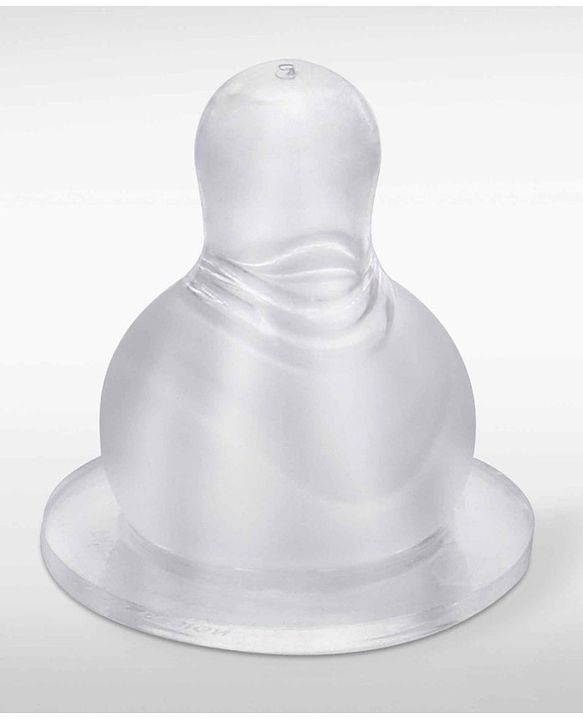 Babyhug Bubble Anti-Colic Feeding Bottle with Dual Handles - Blue & White, 250 ml | Sterilizable | BPA-Free | Bottle for Babies | Newborns | Toddlers