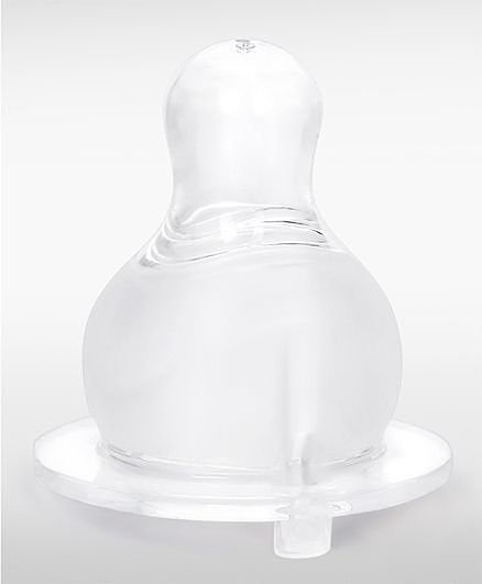 Babyhug Silicone Nipples Medium Flow - Pack of 2