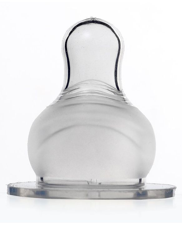 Babyhug Bubble Anti-Colic Sterilizable Feeding Bottle Blue - 125 ml | BPA-Free | Leak-Resistant| Silicone | Mimics Natural Feeding | Spirally Grooved