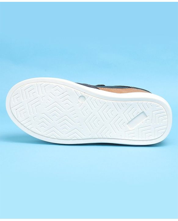 Pine Kids Casual Shoes with Velcro Closure - Navy Blue