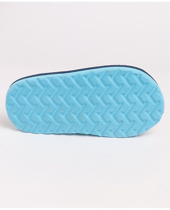 Cute Walk by Babyhug Back Strap Closure Flip Flops - Blue