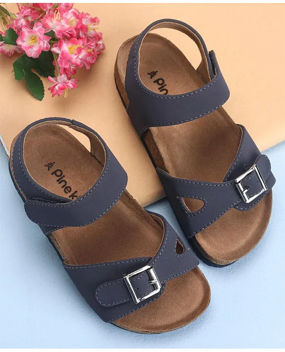 Kid's Sandal Blue Calfskin and Dior Oblique Canvas | DIOR US