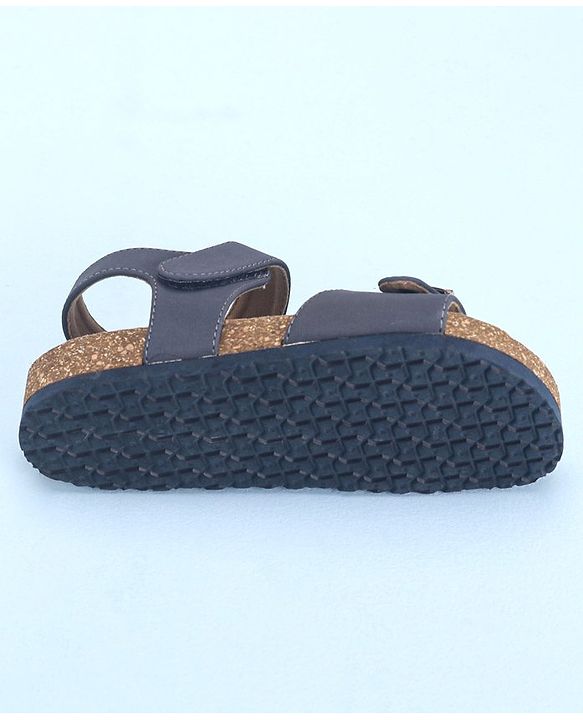 Pine Kids Sandals with Velcro Closure - Navy Blue