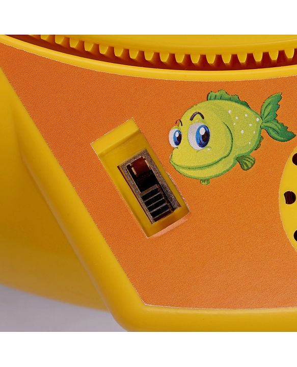 Babyhug Musical Fish Catching Game With Rotating Board 21 Fishes - Multicolour