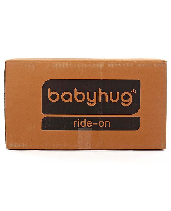 Babyhug Battery Operated Three Wheel Mini Bike With Music and Lights - Yellow