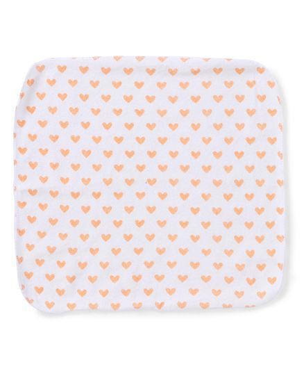 Babyhug Knit Wash Cloth Printed Pack of 8 (Color And Print May Vary)
