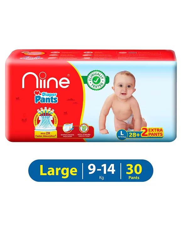 Alizee Extra Care Pants Style Baby Diapers - 100 Count | Anti Rash Blanket  & Leakage Protection Baby Diaper Pants