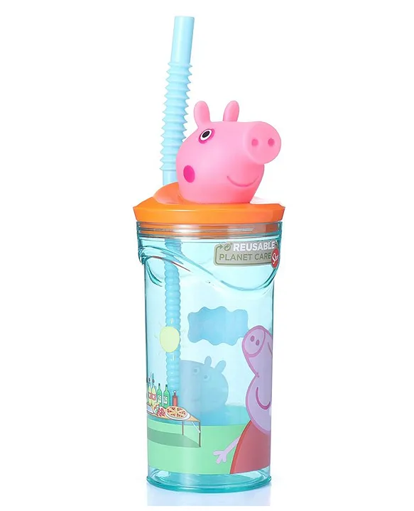 Peppa Pig Stor 3D Figurine Tumbler Multicolour 360ml Online in India, Buy  at Best Price from  - 12937145