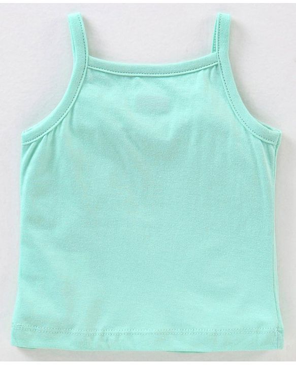Babyhug 100% Cotton Knit Sleeveless Slips Duck Print Pack of 3 - Blue & White