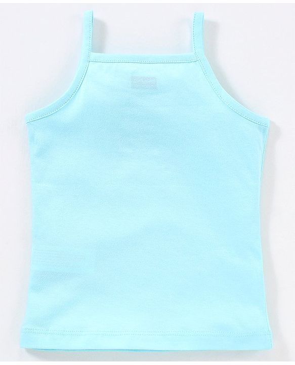 Babyhug 100% Cotton Sleeveless Slips Striped Pack of 5 - Blue & Pink
