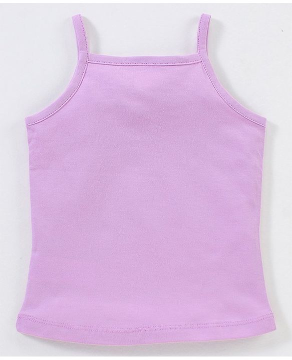 Babyhug 100% Cotton Sleeveless Slips Striped Pack of 5 - Blue & Pink