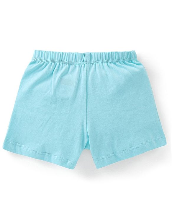 Babyhug 100% Cotton Briefs Stripes & Dino Print Pack of 3- Blue & White