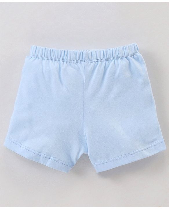 Babyhug 100% Cotton Briefs Stripes & Car Print Pack of 3- Blue & White