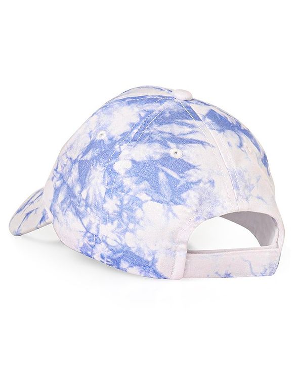 Pine Kids Tie Dye Cotton Baseball Cap Text Print Multicolor - Diameter 16.5 cm