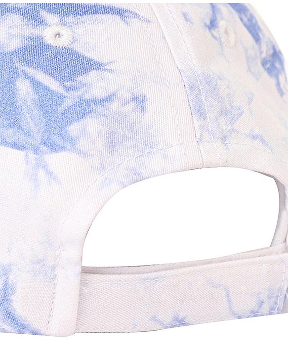 Pine Kids Tie Dye Cotton Baseball Cap Text Print Multicolor - Diameter 16.5 cm