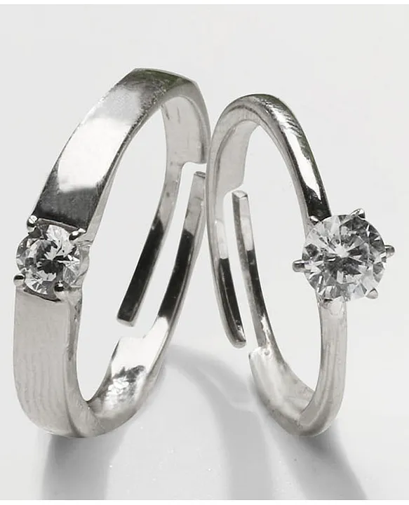 Buy Giva Sterling Silver Anushka Sharma Golden Triple Heart Ring For  Women(Adjustable) Online