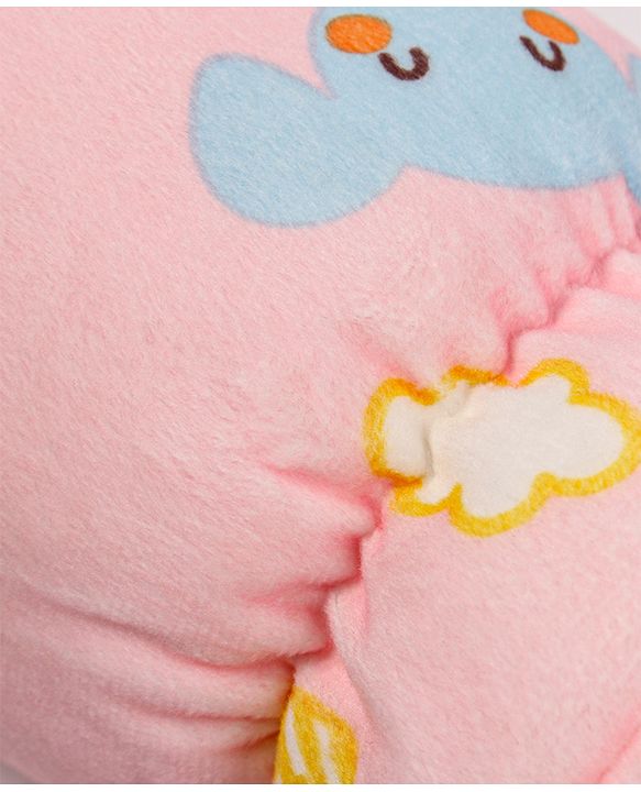 Babyhug Feeding Bottle Cover Bear Print Pink- Fits up to 260 ml