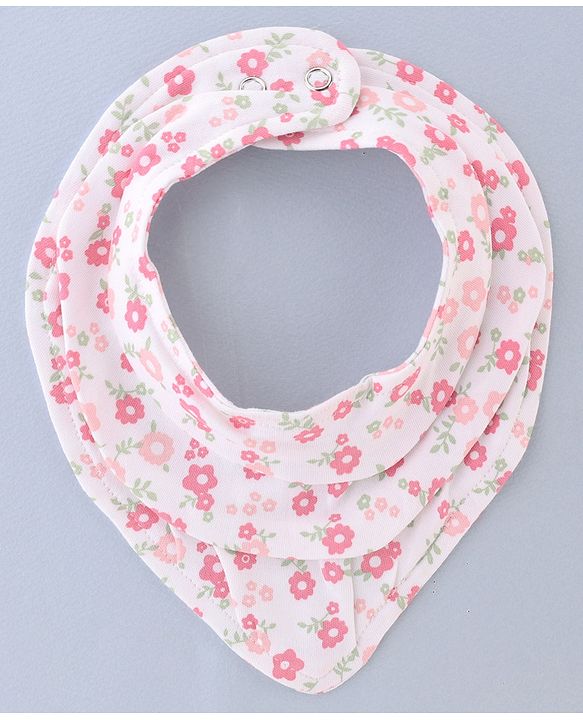 Babyhug Drool Bibs Pack of 5 - Multicolor