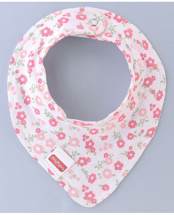 Babyhug Drool Bibs Pack of 5 - Multicolor