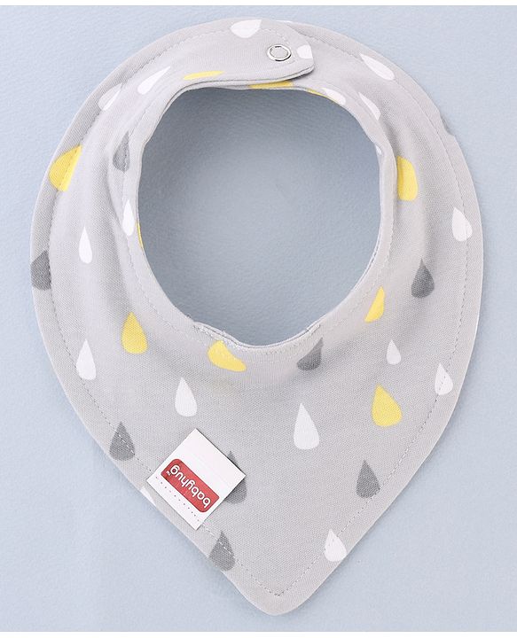 Babyhug Drool Bibs Pack of 5 - Multicolor
