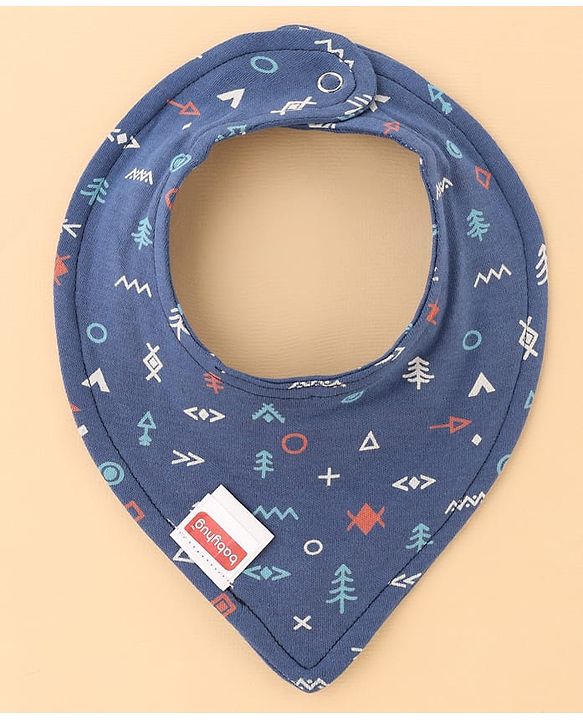 Babyhug Drool Bibs Pack of 5 - Multicolor