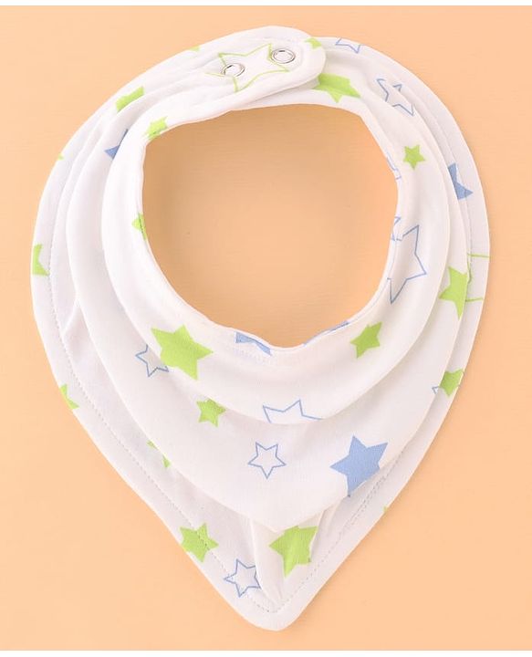 Babyhug Drool Bibs Pack of 5 - Multicolor