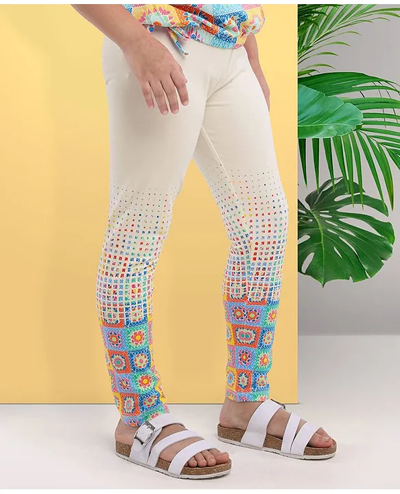 Girls Kids Butterfly Pattern Fashion Leggings Thin Pants - Temu