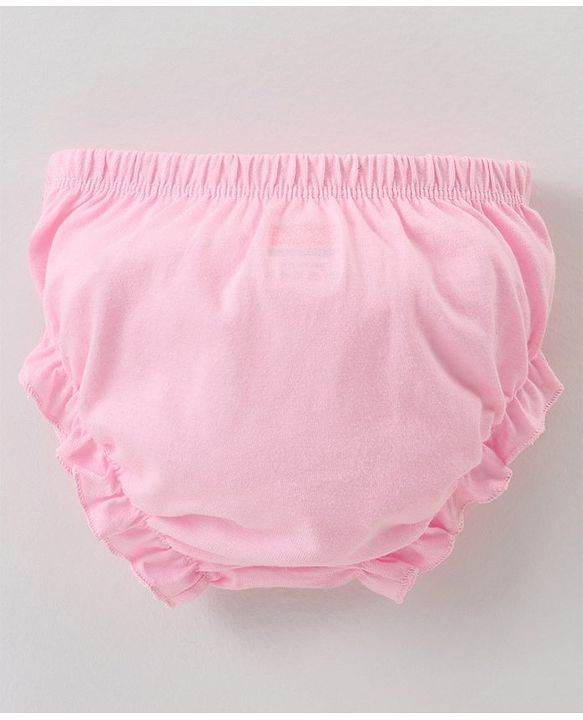 Babyhug 100% Cotton Bloomers Strawberry & Pear Print Pack of 7- Blue & Green