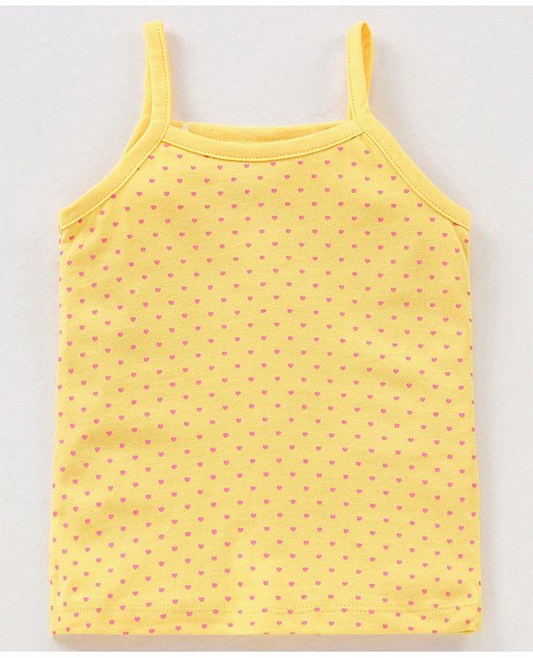 Babyhug 100% Cotton Antibacterial Dot & Orange print Slips Pack of 3 - Multicolor