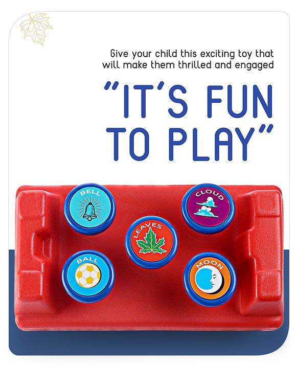 Babyhug Mini Activity Bench Hammer Toy - Multicolour