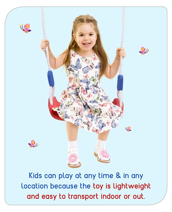 Babyhug My First Mini Swing - Red