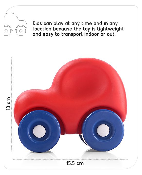 Babyhug Mini Truck Play Vehicle - Red & Blue