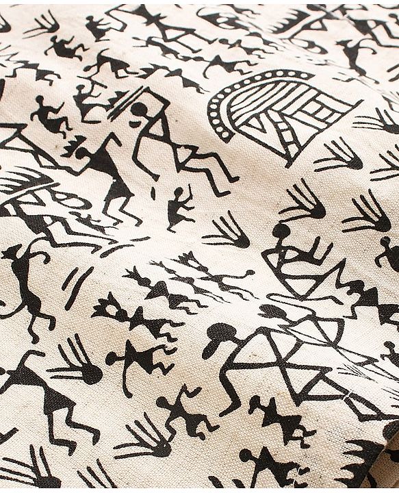 Babyhug Cotton Flex Full Sleeves Printed Kurta & Dhoti - Off White