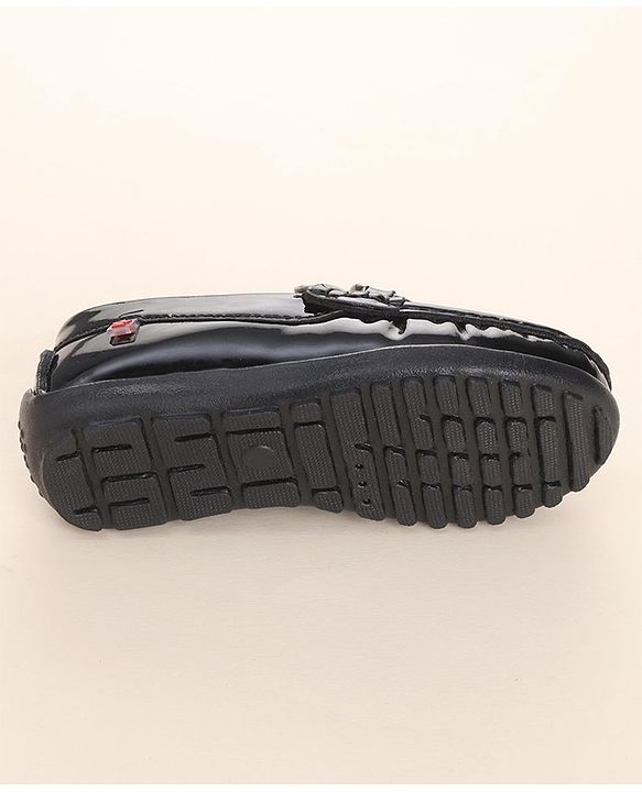 Cute Walk by Babyhug Slip On Party Wear Shoes - Black