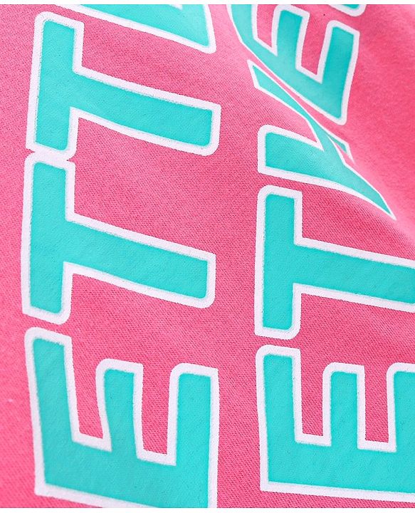 Pine Kids 100% Cotton Half Sleeves Bio-Washed T-Shirt Text Print - Pink