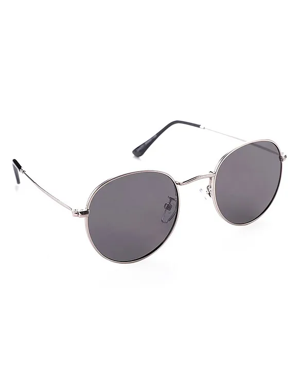Intellilens Round UV Protection Polarized Sunglasses Silver (5221135)  Online in India, Buy at Best Price from  - 13012823