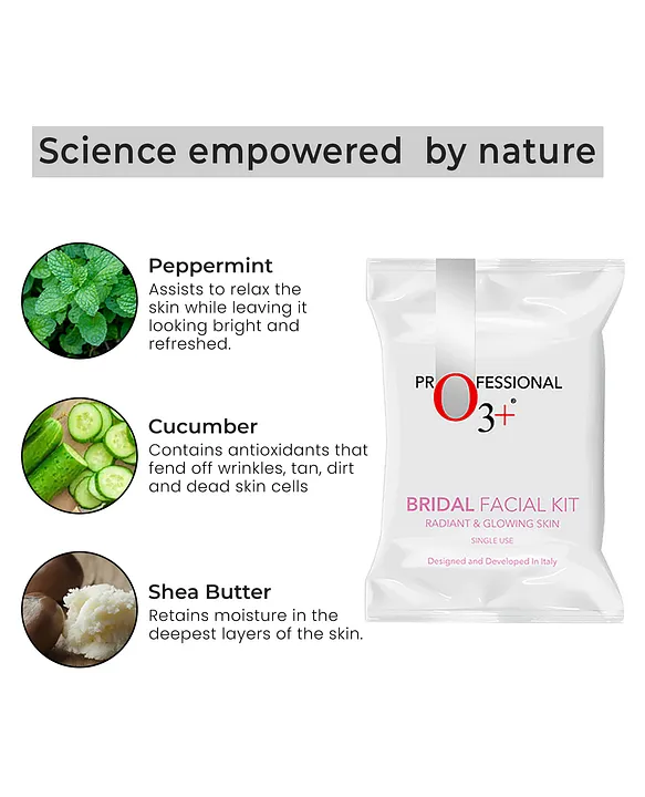 O3+ Bridal Facial Kit For Radiant & Glowing Skin 5