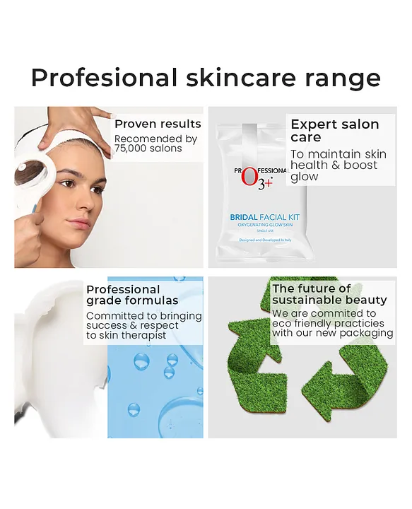 O3+ Bridal facial Oxygenating Glow Skin Kit 5
