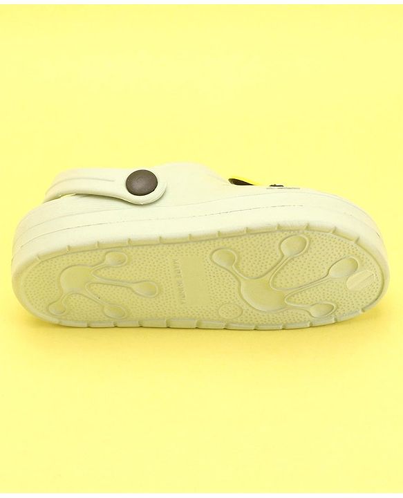 Pine Kids Clogs with Back Strap Hot Air Balloon Patch - Light Green