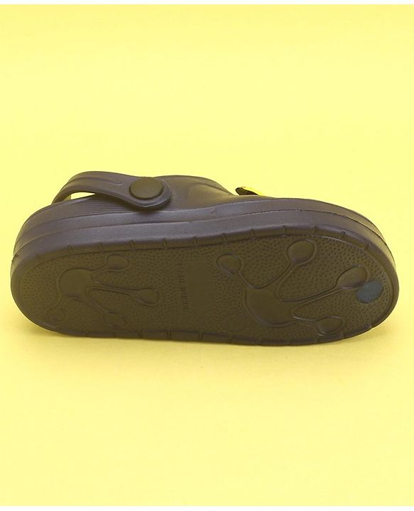 Pine Kids Clogs with Back Strap Hot Air Balloon Patch - Light Green
