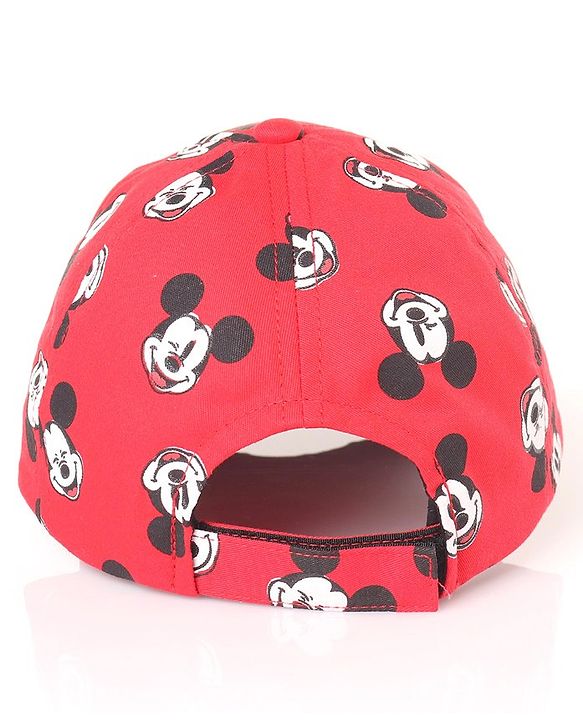 Babyhug Cotton Disney Mickey Mouse Printed Red Pro - Diameter 14cm